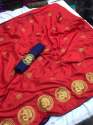 Sana Silk Rich Embroidery Silk Saree thumb 6
