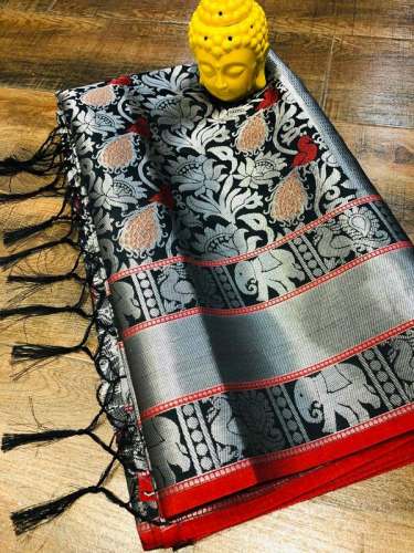 Silver Rich Kanchi Silk Sarees