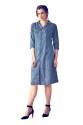 Attractive Pure Cotton Denim Kurti For Women thumb 6