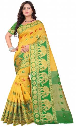 Beautiful Fully Silk woven Saree For Women