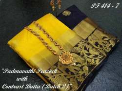 Captivating Kanjiwaram Butta SIlk Woven Saree