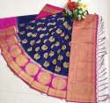  Demanding pure Moonga Silk Saree thumb 1