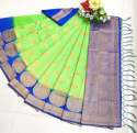  Demanding pure Moonga Silk Saree thumb 2