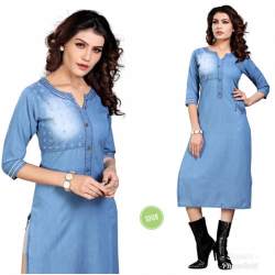 Desirable Denim Kurti For Women