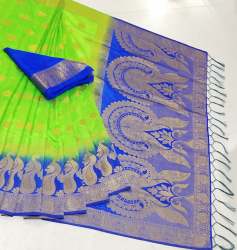  Engrossing Pure Moonga Silk Saree