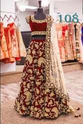 Ethnic Heavy Velvet Lehenga Choli For Women