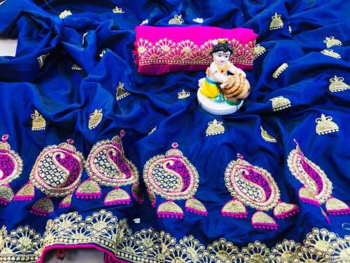 Ethnic Sana Silk Saree