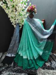 Exotic Linen Silk Saree