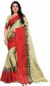 Flattering Cotton Silk Saree For Women thumb 3