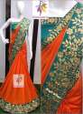  Flattering Vichitra Silk Saree For Women thumb 3