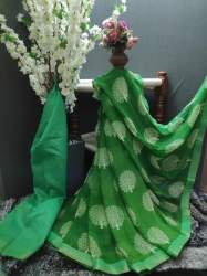 Good  Marble Georgette Saree For Women