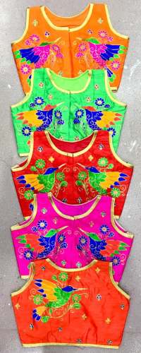 Groovy Banglori Silk Ready Made Blouse For Women