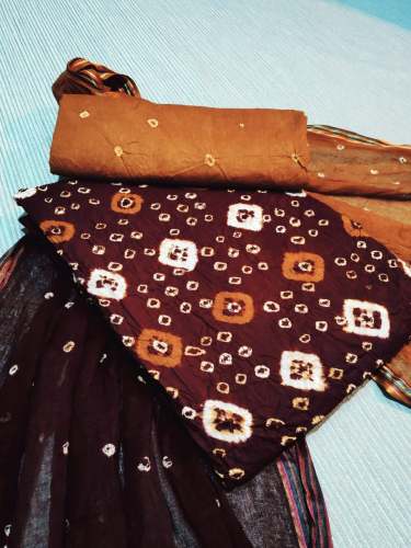 Hunky Dory jacquard  Cotton Dress Material