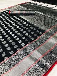 Incomparable Wiving Silver Jari With rich Pallu