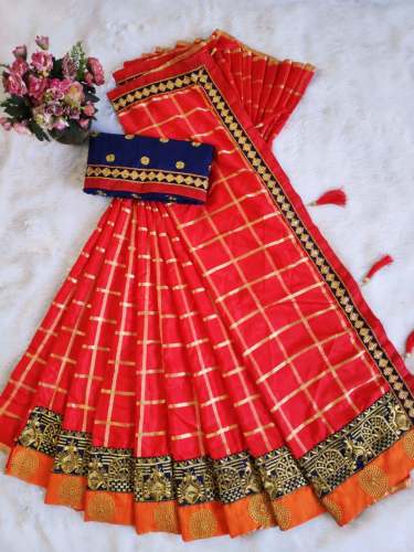 Lovely Golden Zari Sana Silk Saree For women