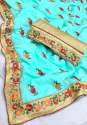 Magical Vichitra Silk Saree For Women thumb 4