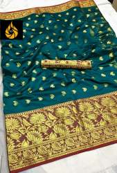 Marvellous Soft Banarsi Woven Butta Saree