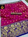 Marvellous Soft Banarsi Woven Butta Saree thumb 2