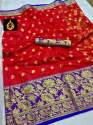 Marvellous Soft Banarsi Woven Butta Saree thumb 3
