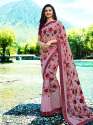 Nice multi Color Georgettte saree thumb 12