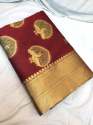  Pleasance Banarasi Saree With Menakari Butta  thumb 2