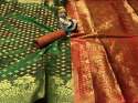  Pleasant Banarsi Silk With Heavy rich Pallu Saree thumb 3