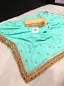 Pretty Marble Georgette Saree For women thumb 8