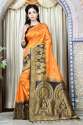 Refreshing muga Silk Saree thumb 1