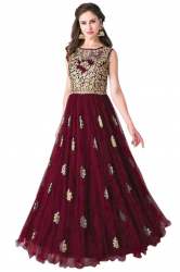 Rich Heavy Soft Net Kurti For Women