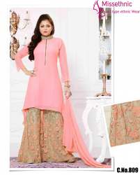Scenic Georgette Salwar Suit For Women