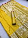 Scenic Lichi Silk Woven Saree For Women thumb 5