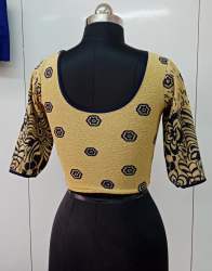 Snazzy Lycra Blouse For Women