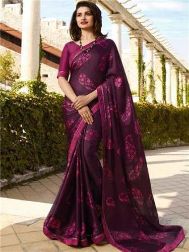  Supurb Rangoli Georgettte saree 