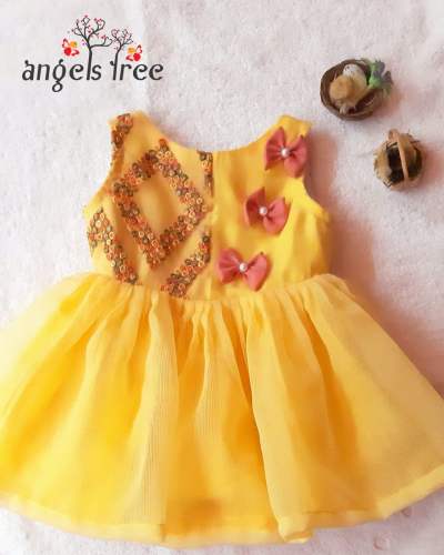 Angle Tree Designer Kids Girls Dress