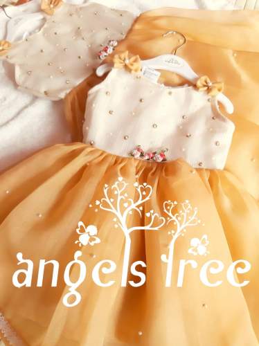 Casual Girls Party Wear Frock by Angles Tree