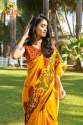 Trendy Ladies Linen Cataloge Sarees thumb 4