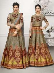 Dulhan Bridal Pure Banarasi Silk Lehenga Choli