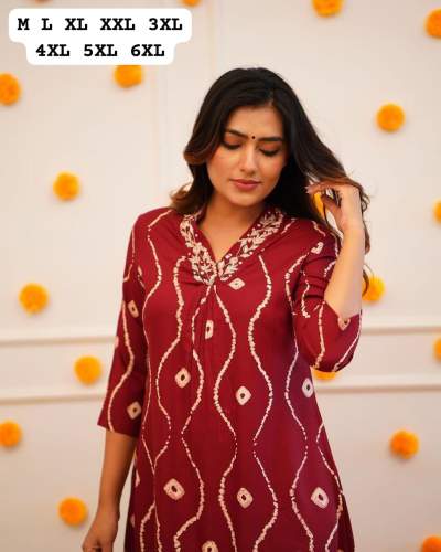 New Lunching Embriodrary Kurtis  by Aaradhya Fashion