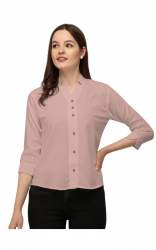 BSY Plain Polyester Ladies Shirt 