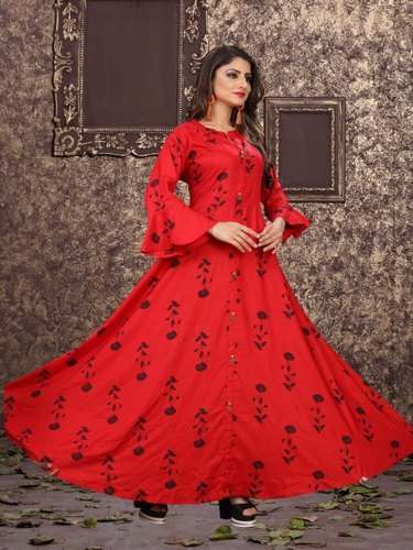 Anarkali Designer Kurti by Jai Shree and Co