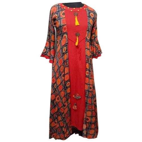 Ladies Designer Rayon  Kurti by Jai Shree and Co