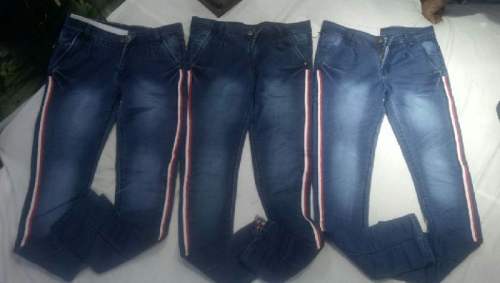 Blue Spandex Jeans