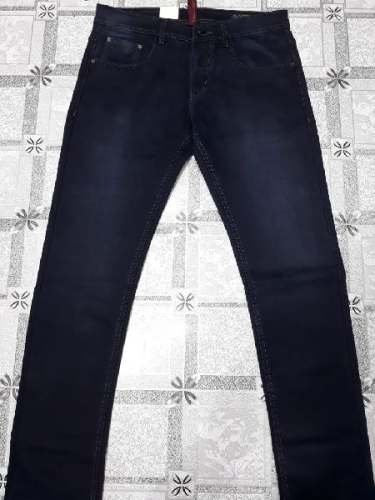 Dark Blue Cotton Jeans by Shadow King Jeans