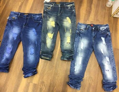 Multi Color Denim Jeans