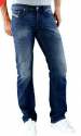 Regular Blue Denim Jeans