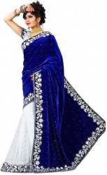 Exclusive velvet saree