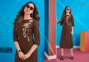 Stylish Pattern Rayon Cataloge Kurtis thumb 3