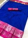 Rich Cotton Silk Sarees thumb 4