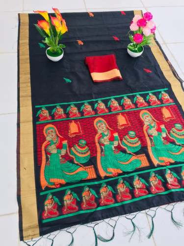  Designer  Handloom Silk Sarees