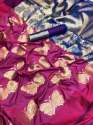  banarasi silk with rich zari weaving thumb 1